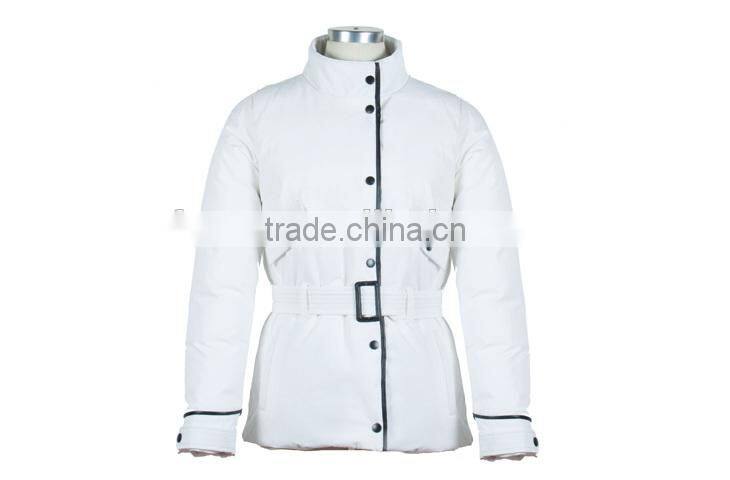Womens fashion duck down jacket warm parka