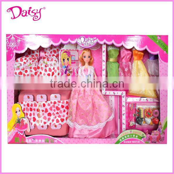 Babiee vintage doll with old princess dresses