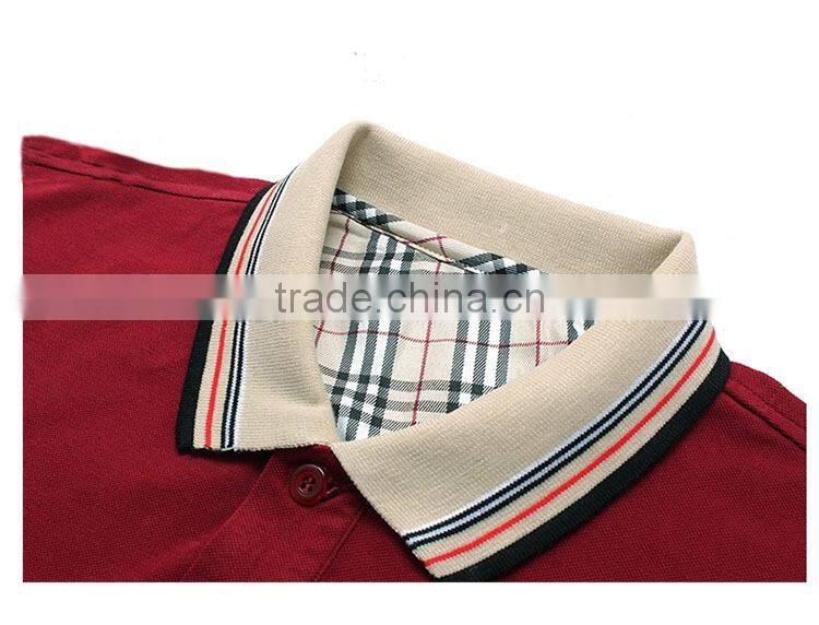 2015 hot sale 100% cotton men Polo t-Shirt high quality ST-13