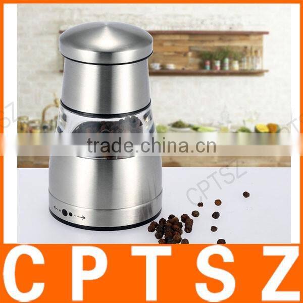 Stainless Steel Portable Manual Pepper Grinder Muller Mill Kitchen Seasoning Grinding Tool