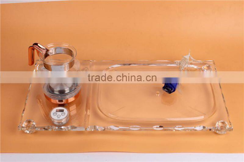 tea set made by crystal