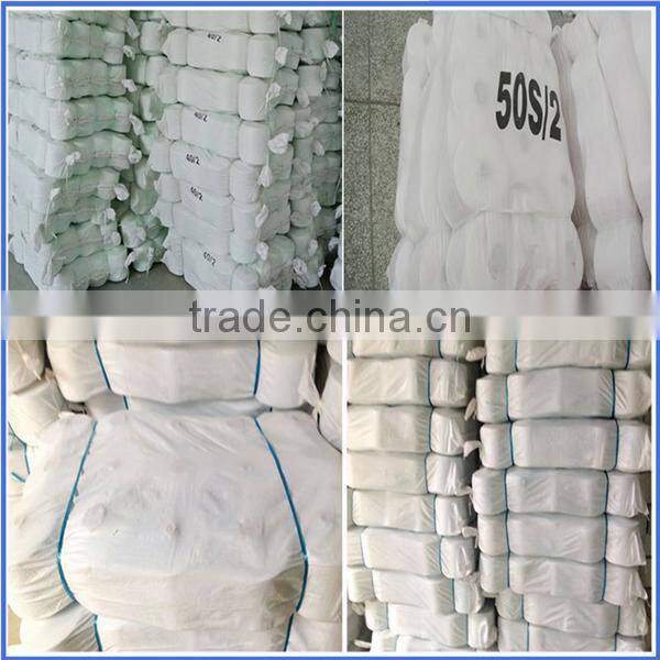 Stock lot yarn Factory price high tenacity 20/2 24/2 30/2 40/2 42/2 21/1 spun polyester yarn