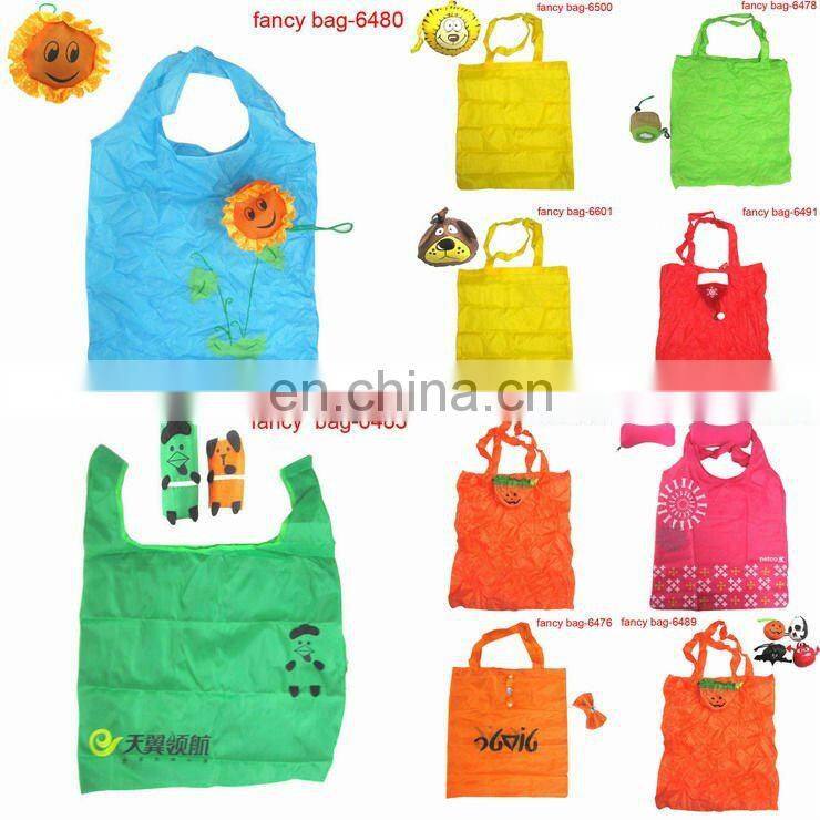Custom Foldable Easy taking Violet shopping bag wholesale