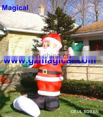 Inflatable Santa Sleigh Merry Christmas Arch