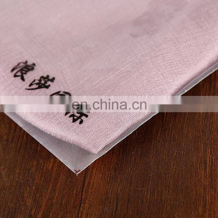 Cheap Price silk stockings/T-shirt PE self sealing packaging bag,custom PE zipper transparent plastic bag