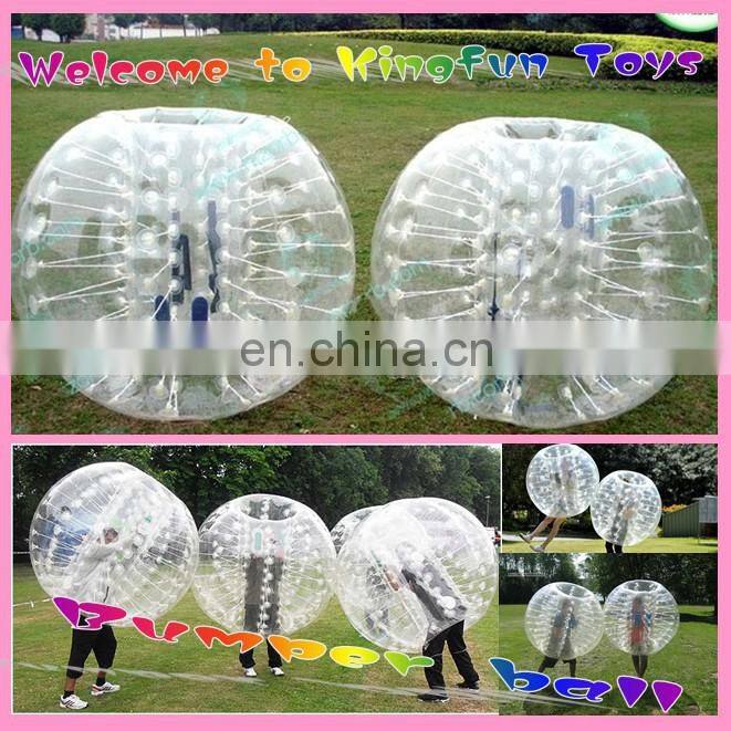 1.2m Kids pvc/tpu Crazy Loopyballs/Bubble Football