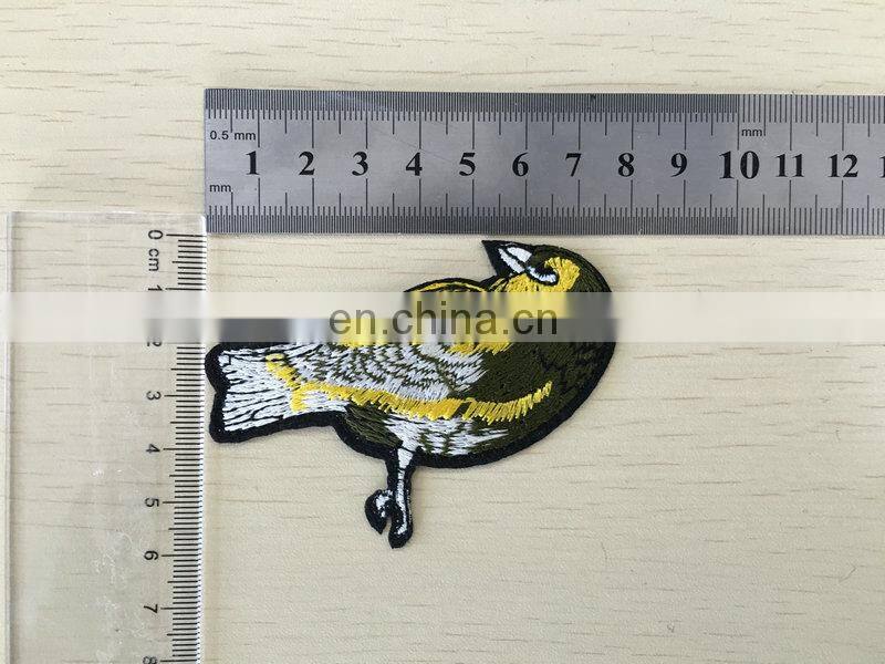 wholesale bird embroidery design patch hot sale!
