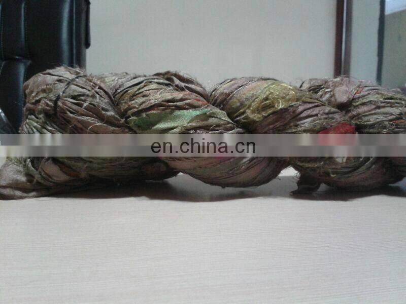 Recycled sari silk ribbon