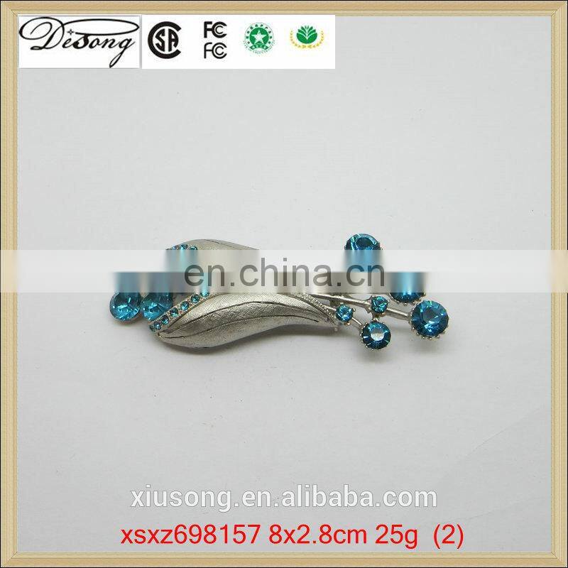Flower Pearl Jewelry Bridal Crystal Rhinestone Brooch in stock