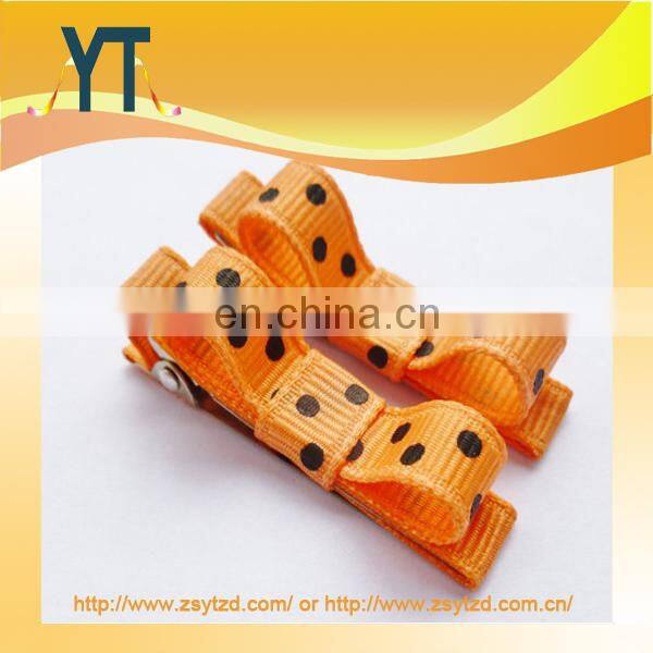 Popular Star And Stripe Stye Mini hair bow/barrette/hair pin Girl