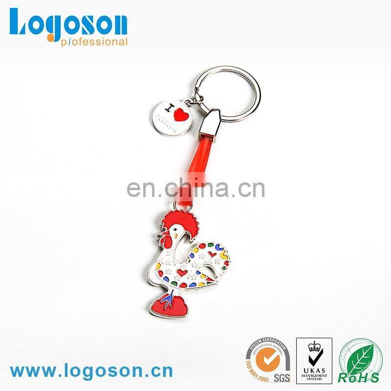 Hot selling loverly cock shaped keychain