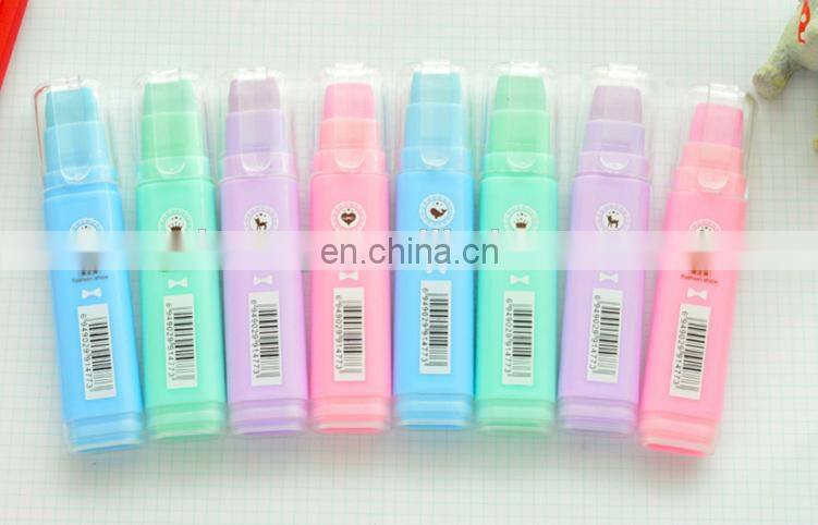 Square shape inside out eraser stackable eraser