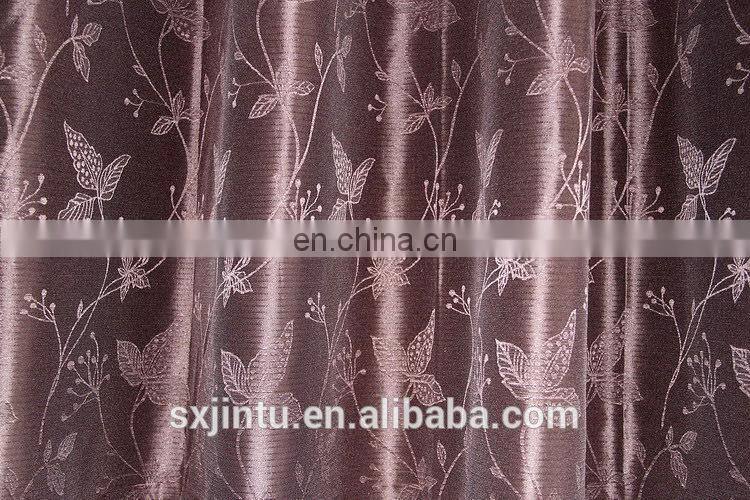 Jacquard curtains of jacquard linen curtain