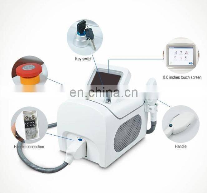 New Style Portable hair removal OPT IPL SHR laser fast hair removal+elight+ RF +laser Machine