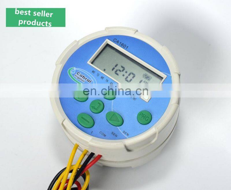 zanchen 9V Battery-Operated Irrigation Controller for Hunter NODE 1 Station Battery Controller