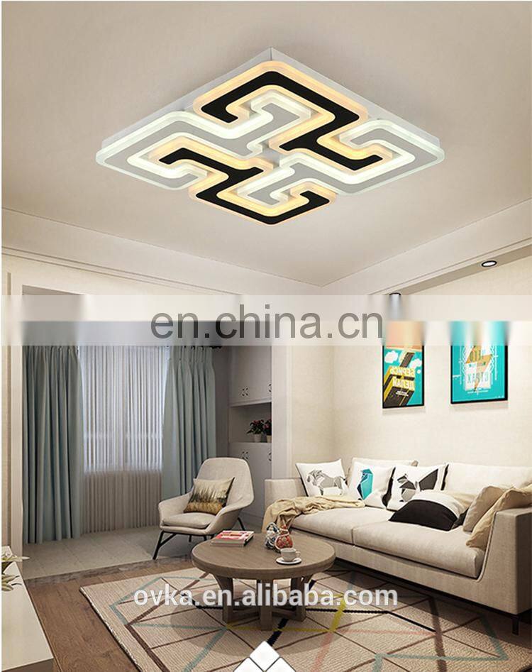 Simple household acrylic led ceiling light