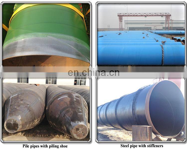 big diameter spiral steel pipe SSAW Steel Pipes used for sale