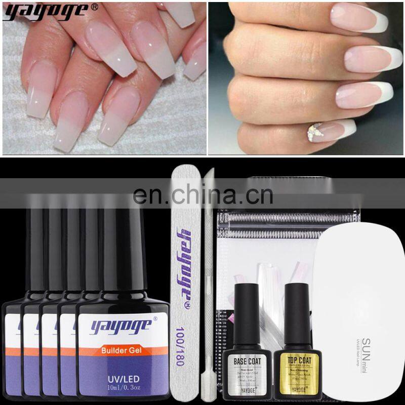 Nail Polish Gel Set Gel Nail Polish Kit With Uv Lamp Light