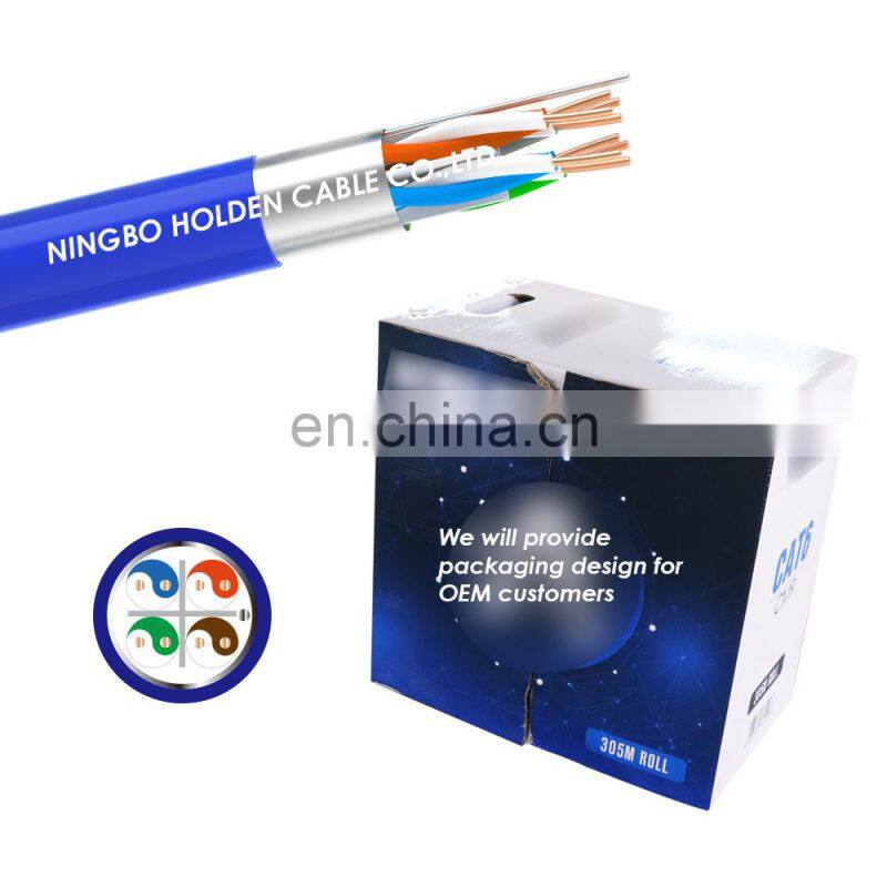 Network cable cat6 cat5e UTP and FTP network cable