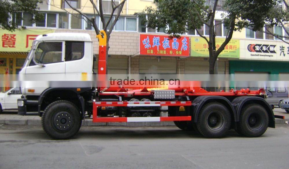 Dongfeng EQ5250G 6x4 hook lift garbage truck cx