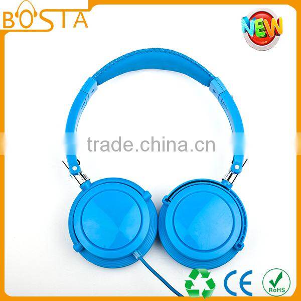 Deep bass professional colorful headphones with CE FCC ROHS REACH KC and RMC