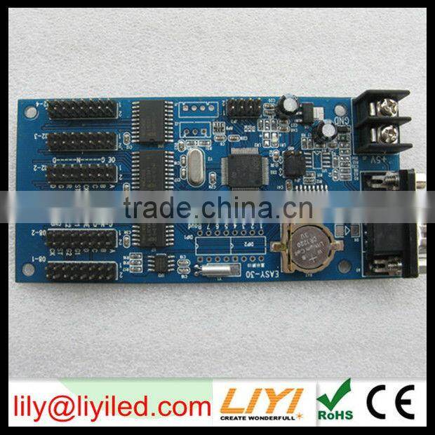 control card p10 sexy vedio full color stage led display/CE approved led control card with different color
