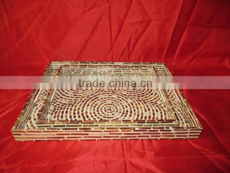 mother of pearl tray