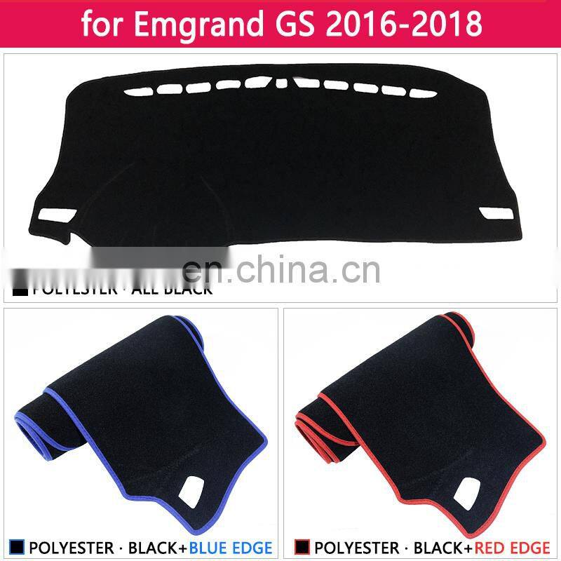 for Geely Emgrand GS 2016 2017 2018 Anti-Slip Mat Dashboard Cover Pad Sunshade Dashmat Protect Carpet Anti-UV Car Accessories