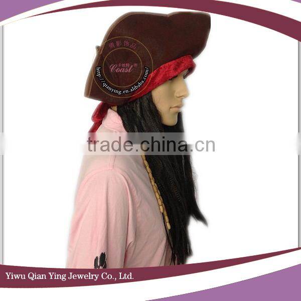 long brown cheap pirate hats