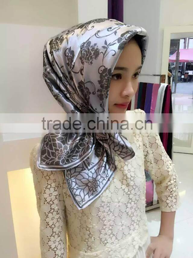 latest design high quality islamic square scarfs muslem headscarf shawl