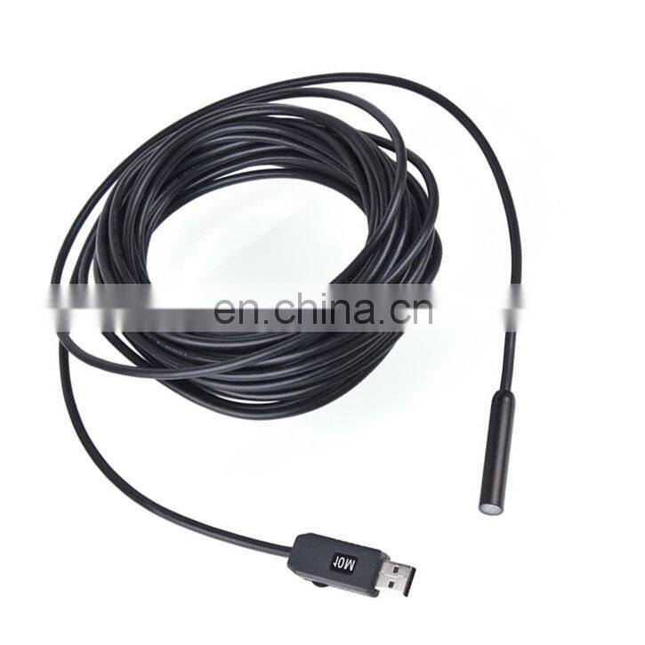 Medical 10M USB Micro Endoscope Pipe Inspection Camera with 4 White LED Light