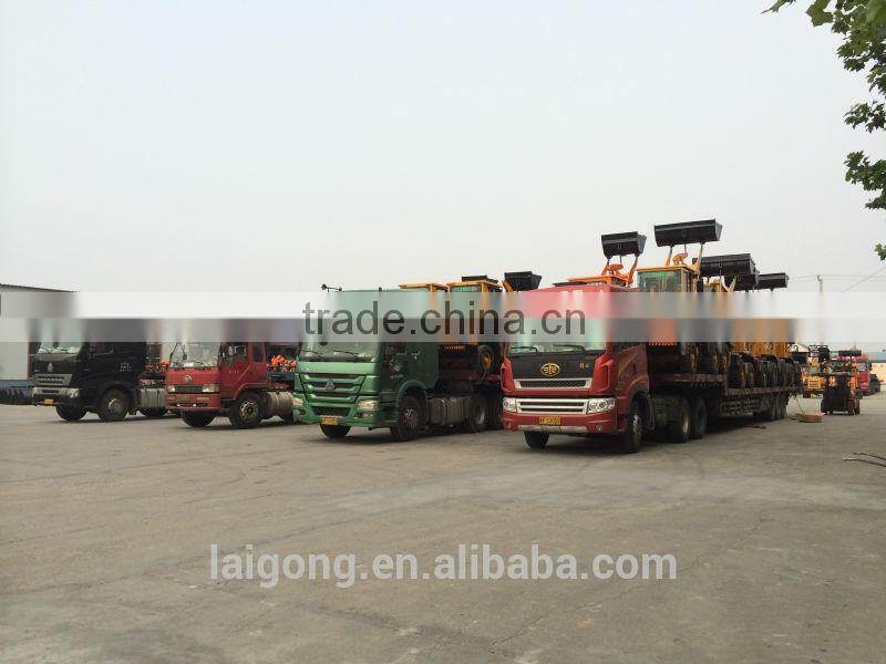 Hot Sell small mechanical wheel loader with 24hp diesel engine