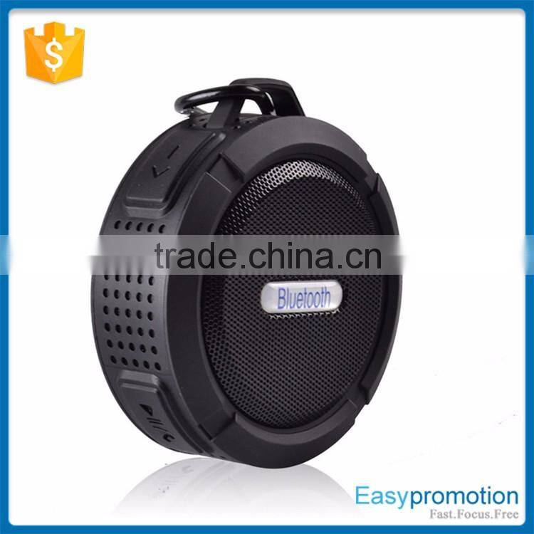 2016 Newly design round bluetooth waterproof speaker