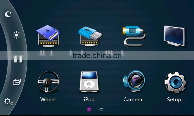 7 inch Car DVD GPS for peugeot 408 2013 year with CANBUS Peugeot 408 2013 Car Audio Stereo GPS Navigation For PEUGEOT 408