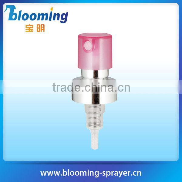 Beauty product nice aluminum perfume crimp pump