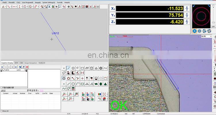 KASON Scale Resolution 0.1um PH20MT Probe 3D Coordinate Measuring CMM Machine