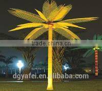 LED artificial palm tree/the palm tree with lighting