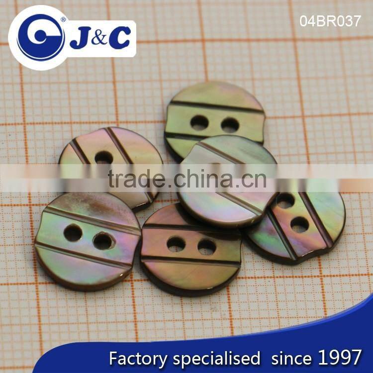 J&C Brown MOP shell buttons,pearl shell buttons for fashion shirt.BR033, BR037