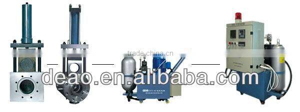 plastic screen changer melt filtration for plastic cup making mould