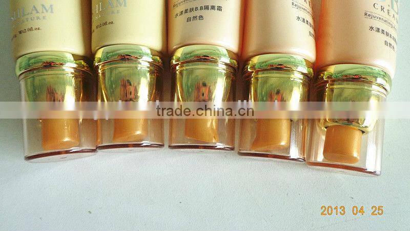 Pump tube for cosmetic packaging,Plastic Tubes, PE tube,cosmetic tube