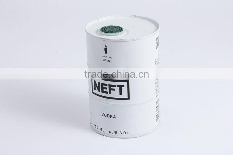 Metal cans plastic cap flexible oil spout