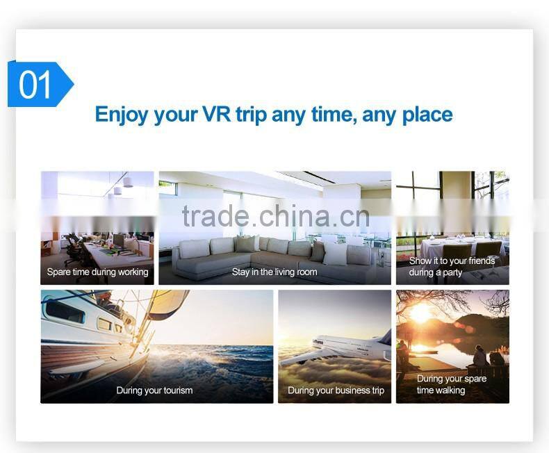 Premium 3D vr shinecon vr glasses for all smartphone