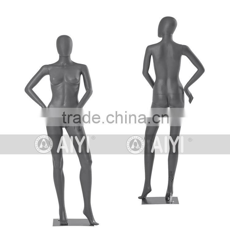Free Standing Realistic Sex Mannequin Plastic Body