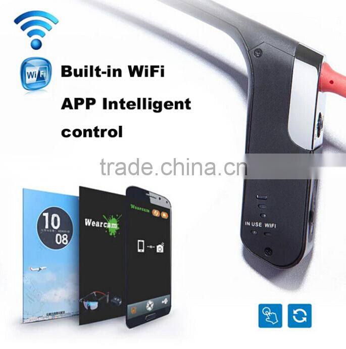 best selling hd camera sunglass with high quality