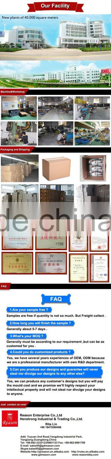 3PCS hardwood handle bbq utensil sets