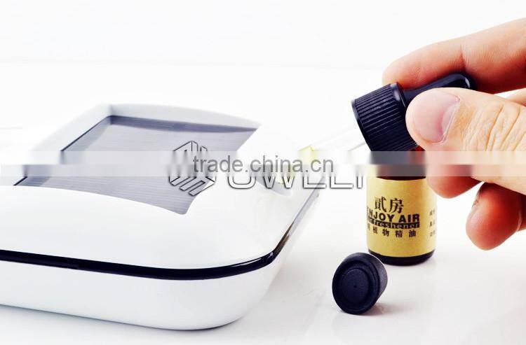 white color ozone portable aroma diffuser air purifier for car