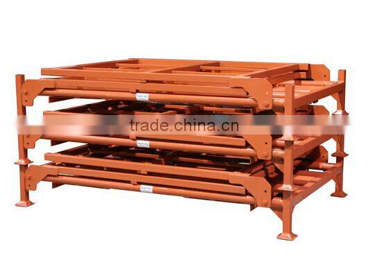 Heavy duty foldable metal welded tire rack