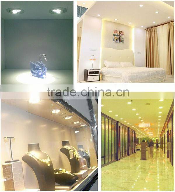 High Power 3W Downlight LED celling light led ceiling light 3x1w
