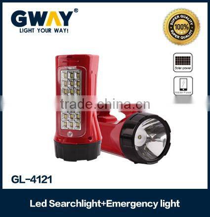 led flashlight search lighting 1+21led irradiation range very far