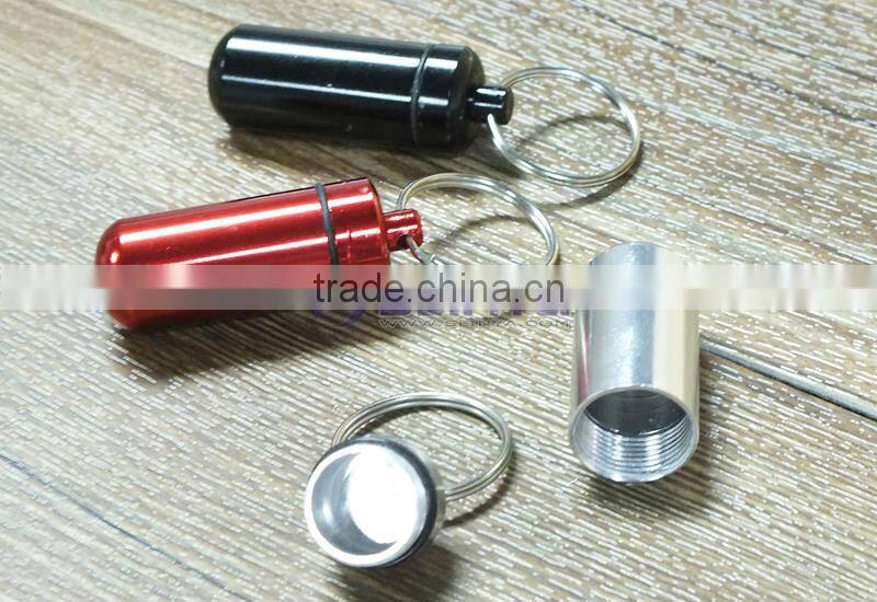 Golden Super Big Metal Capsule Shape Alloy Capsule Vial